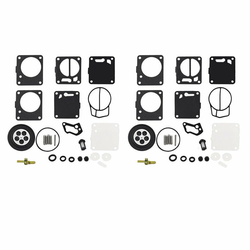 DURAFORCE 2 sets Carb Rebuild Kit for Sea Doo 650 SPI HX GS GSI GSX GTI GTS GTX CHALLENGER
