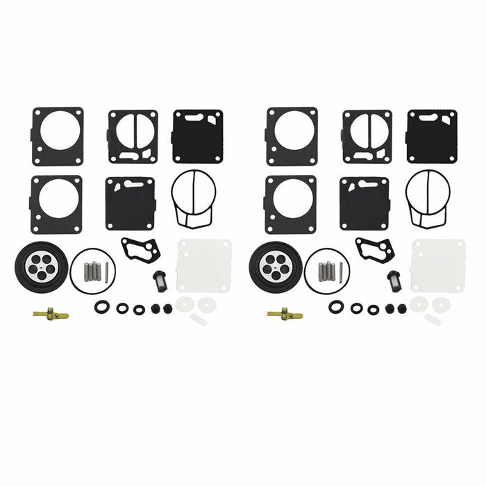 DURAFORCE 2 sets Carb Rebuild Kit for Sea Doo 650 SPI HX GS GSI GSX GTI GTS GTX CHALLENGER