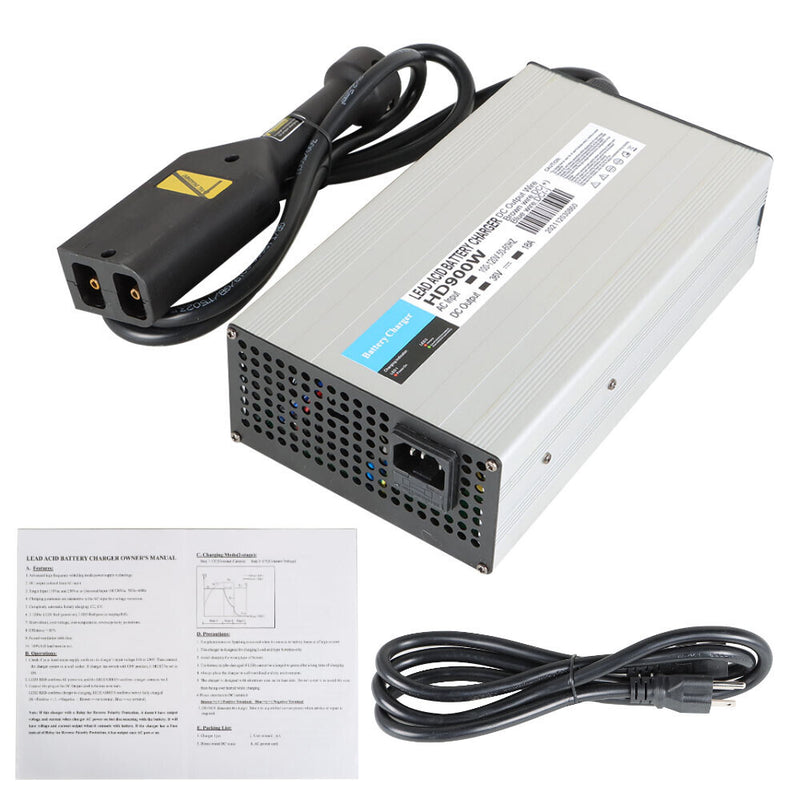 DURAFORCE 36 Volt 18 Amps Golf Cart Battery Charger w/D Style Plug For EZGO TXT Golf Cart