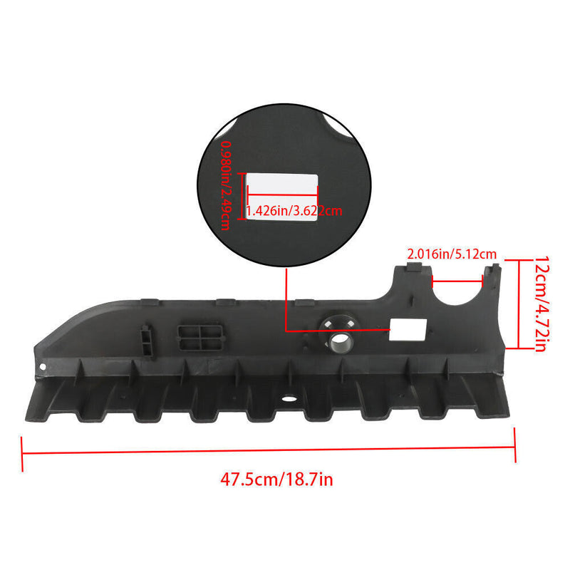 DURAFORCE Instrument Panel Dash without Holes For Club Car Precedent G&E 2004+ #1025229-01