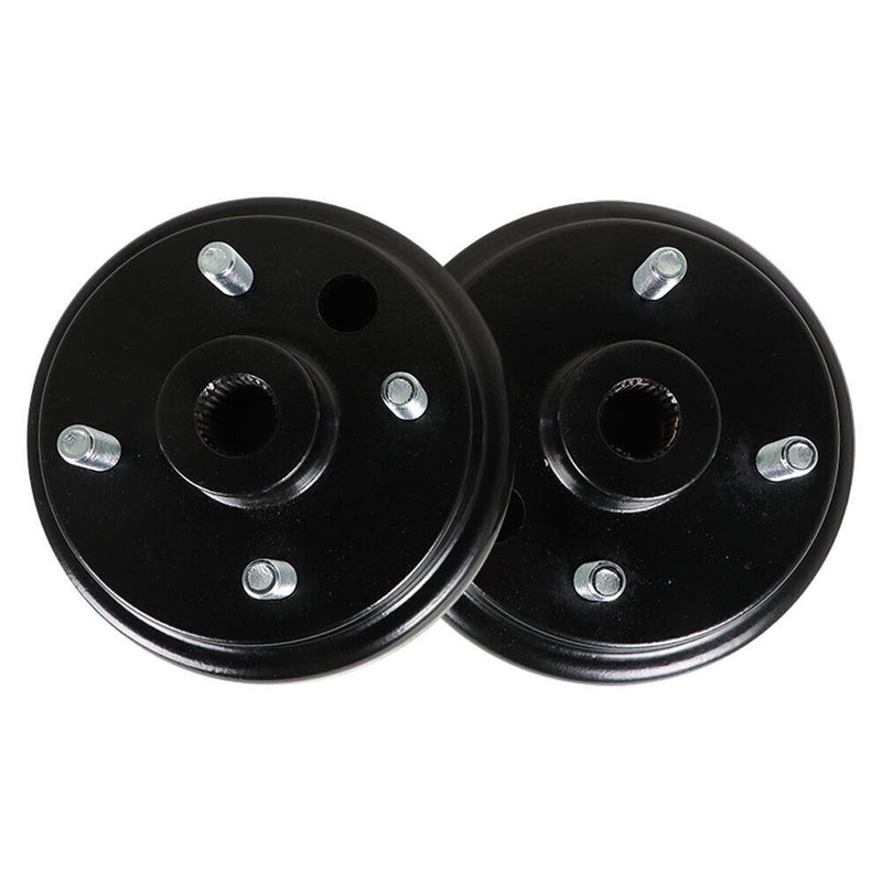 DURAFORCE 2X Rear Wheel Brake Hub Drum 30 Teeth For EZGO RXV Gas 4 Cycle Golf Cart 1991+