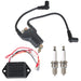 DURAFORCE For E-Z-GO Golf Cart 4 Cycle Gas 96-98 Ignition Coil CDI Ignitor AC Spark Plug