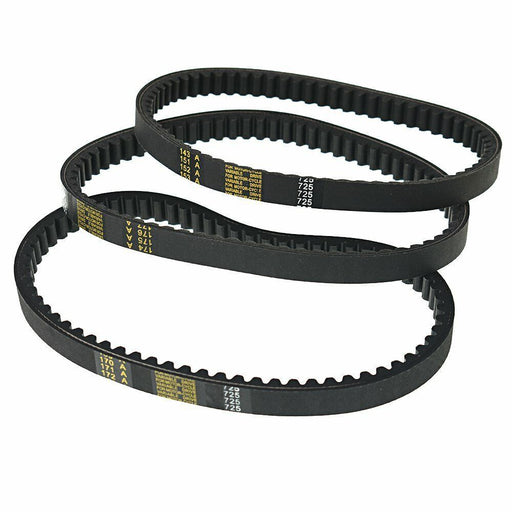 DURAFORCE 3X Go Kart Drive 725 Belt For 30 Series Torque Converter Clutch Set Assymetrical