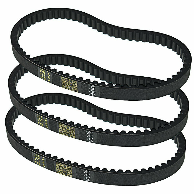 DURAFORCE 3X Go Kart Drive 725 Belt For 30 Series Torque Converter Clutch Set Assymetrical