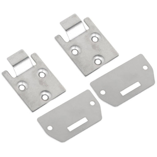 DURAFORCE Set of 2 Seat Bottom Hinge & Plate for EZGO MPT/Workhorse G&E Golf Cart 2001+