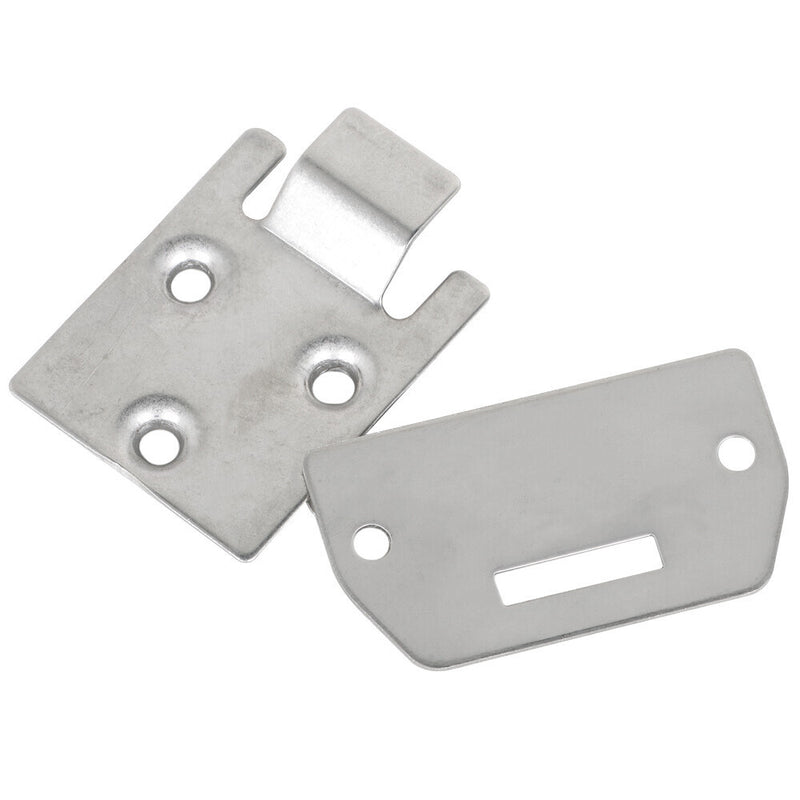 DURAFORCE Set of 2 Seat Bottom Hinge & Plate for EZGO MPT/Workhorse G&E Golf Cart 2001+