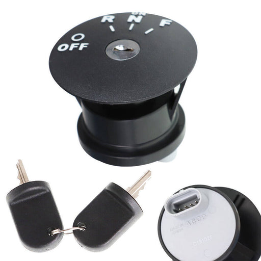 DURAFORCE Ignition Key Switch Keys For 48V RXV EZGO Electric Golf Cart Years 2008-Up
