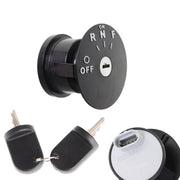 DURAFORCE Ignition Key Switch Keys For 48V RXV EZGO Electric Golf Cart Years 2008-Up