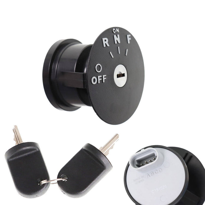 DURAFORCE Ignition Key Switch Keys For 48V RXV EZGO Electric Golf Cart Years 2008-Up
