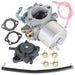 DURAFORCE Carburetor Kit W/Fuel Pump Fits For Club Car FE290 DS Golf Cart 1992-1997