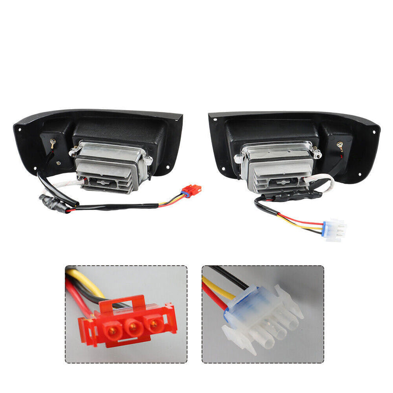 DURAFORCE Fits For Club Car DS Carts 1993-UP Golf Cart LED Headlight and Tail Light Kit
