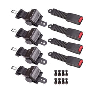DURAFORCE 42' 4 Sets Golf Cart Seat Belts For EZGO/Yamaha/Club Car front or rear Universal