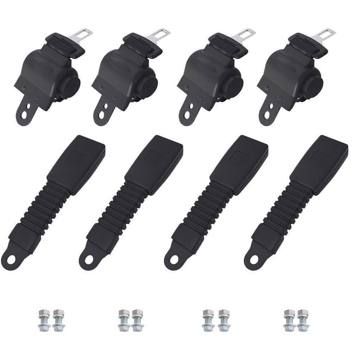 DURAFORCE 42' 4 Sets Golf Cart Seat Belts For EZGO/Yamaha/Club Car front or rear Universal