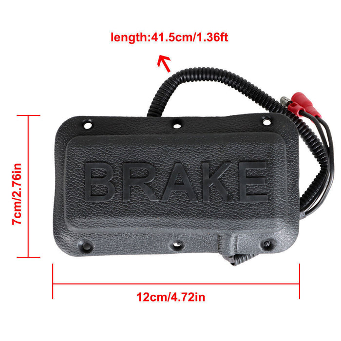 DURAFORCE Golf Cart Brake Light Switch / Brake Pad Fit For Club Car EZGO Yamaha Universal