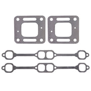 DURAFORCE Exhaust Gasket Manifold For Mercruiser 5.0 mpi 5.7 350 Mag Riser Block v8 Elbow