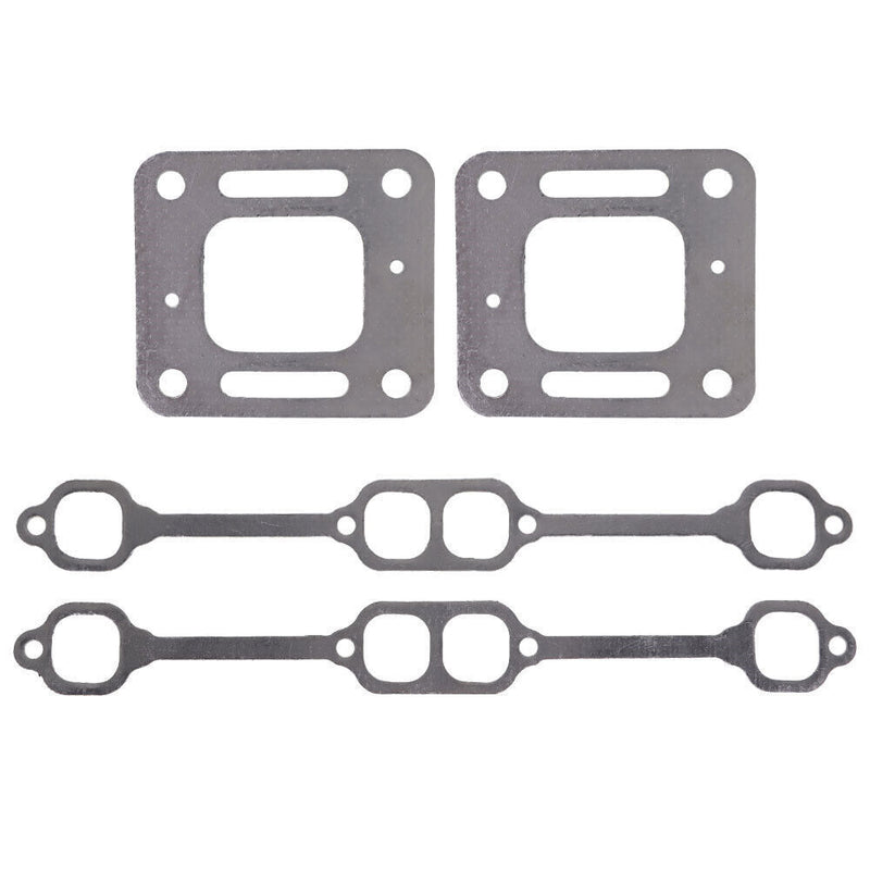 DURAFORCE Exhaust Gasket Manifold For Mercruiser 5.0 mpi 5.7 350 Mag Riser Block v8 Elbow