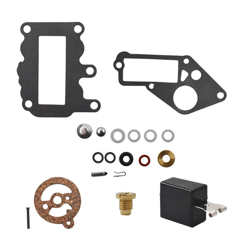 DURAFORCE For Johnson Evinrude Outboard 9.5 BRP/OMC Carburetor Carb Kit w/Float 382048