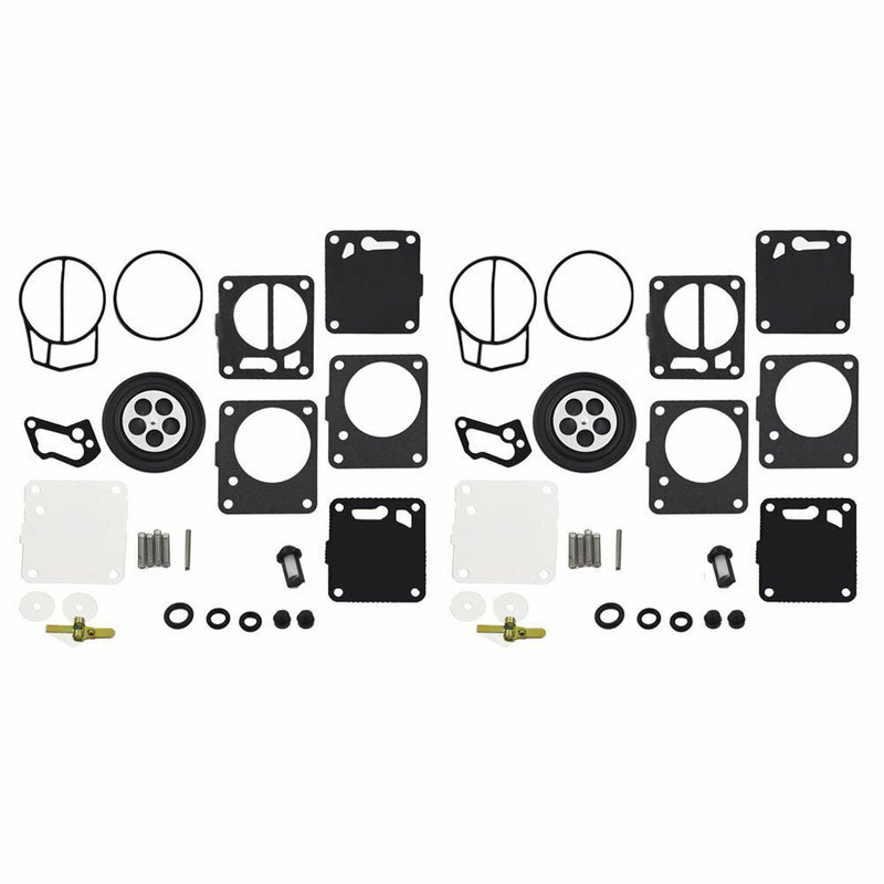 DURAFORCE 2 sets Carb Rebuild Kit for Sea Doo 650 717 720 787 800 SP GS GTX HX XP SP
