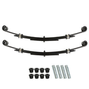 DURAFORCE For E-Z-GO TXT 1996-2013 Golf Cart 2PCS 3-Leaf Heavy Duty Rear Leaf Springs