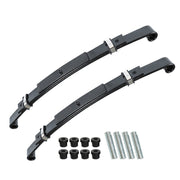 DURAFORCE For E-Z-GO TXT 1996-2013 Golf Cart 2PCS 3-Leaf Heavy Duty Rear Leaf Springs