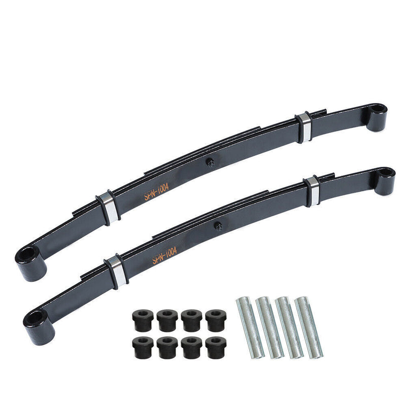 DURAFORCE For E-Z-GO TXT 1996-2013 Golf Cart 2PCS 3-Leaf Heavy Duty Rear Leaf Springs