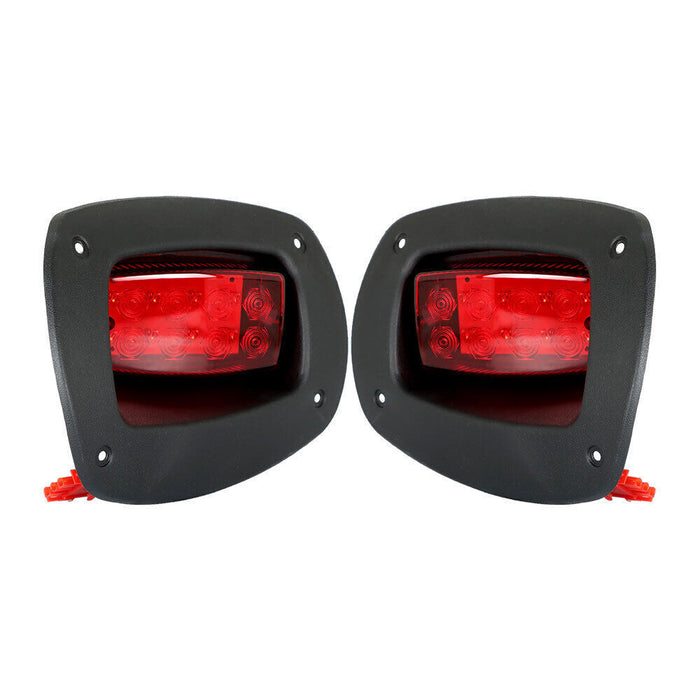 DURAFORCE For E-Z-GO RXV Golf Cart 2008 - 2015 LED Tail Light Replacement Assemblies