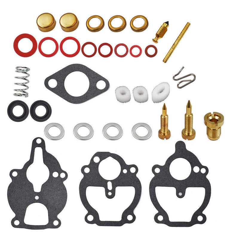 DURAFORCE Carburetor Kit for Zenith 61 161 67 68 Series, K2112 for IH Farmall Wisconsin A
