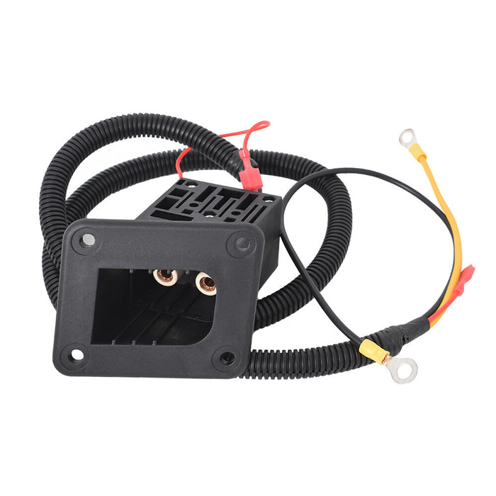 DURAFORCE 36 Volt Powerwise Charger Receptacle For 1994-up EZGO Medalist TXT Electric