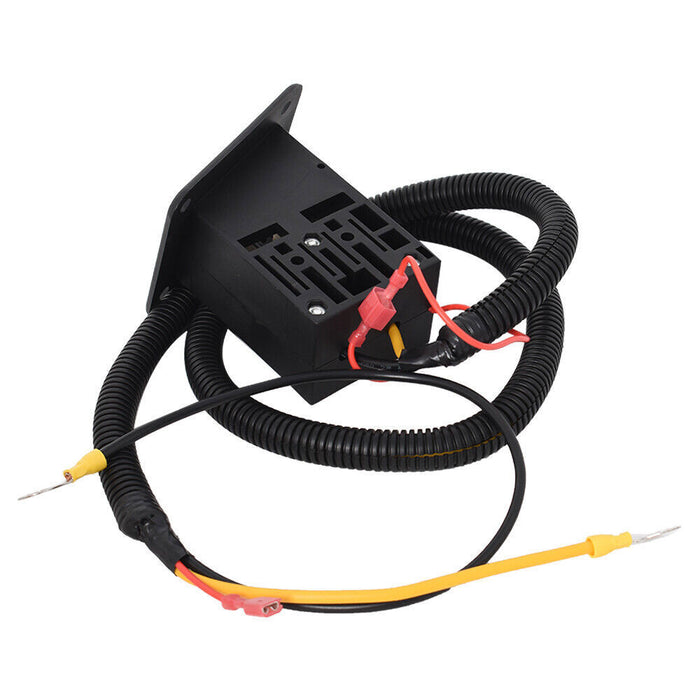 DURAFORCE 36 Volt Powerwise Charger Receptacle For 1994-up EZGO Medalist TXT Electric