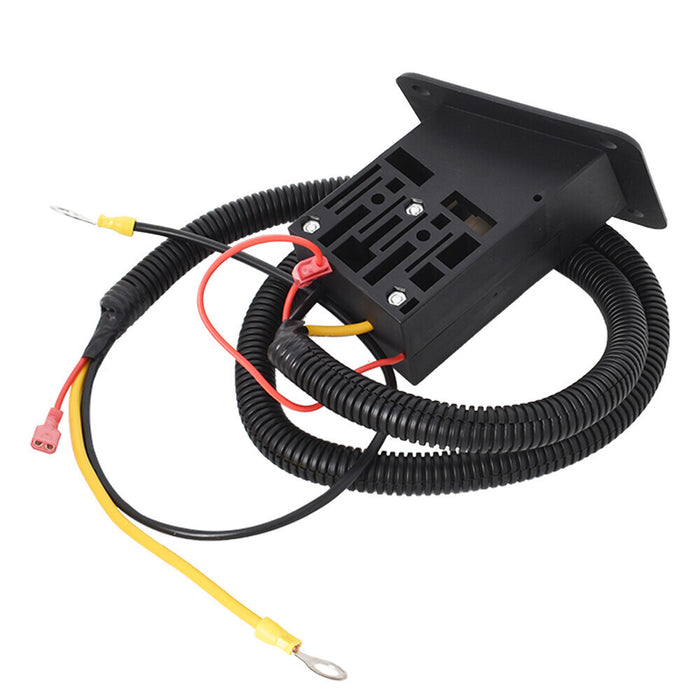 DURAFORCE 36 Volt Powerwise Charger Receptacle For 1994-up EZGO Medalist TXT Electric