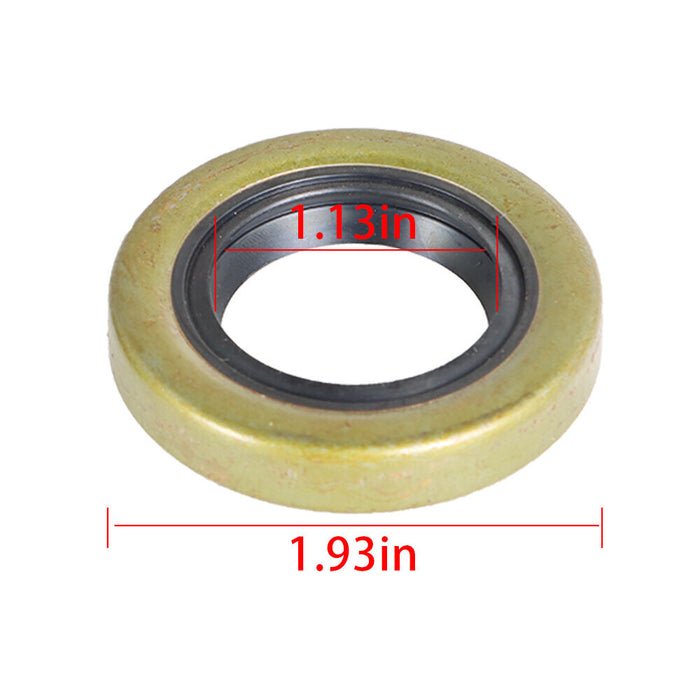 DURAFORCE 2 × Front Wheel Bearings+Seal Kit For Club Car DS Golf Cart Gas&Elec 1982-2002