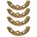DURAFORCE GOLF CART BRAKE SHOES AND SPRING KIT FOR CLUB CAR DS 1995+ & PRECEDENT 2004+