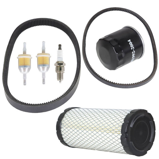 DURAFORCE Golf Cart Tune Up Kit Belts For Club Car Precedent FE350 Kawasaki motor 2004-Up