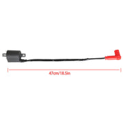 DURAFORCE Ignition Coil & Spark Plug For Yamaha Gas Golf Cart G2 G5 G8 G9 G11 G14 Model