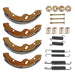 DURAFORCE 27945-G01 Golf Cart Brake Shoes& Spring Kit For EZGO RXV & TXT Medalist 70794G01