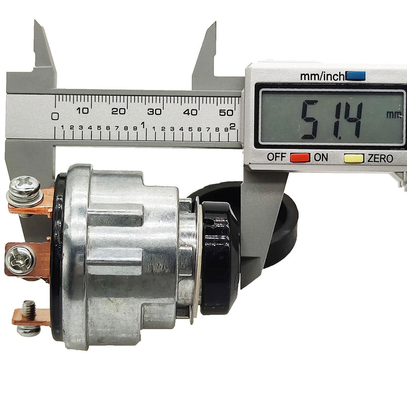 DURAFORCE Ignition Switch W/ 2 Key 385201161T Fits for Caterpillar Cat Diesel Dixie Mower