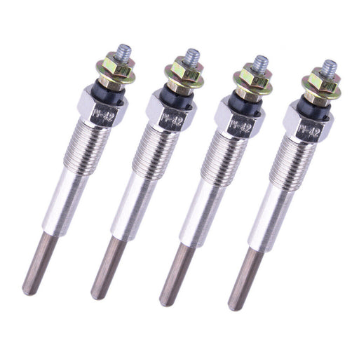 DURAFORCE 4X Glow Plug Heater Fit Isuzu ELF250 ELF350 C221 C240 C190 C201 4BA1 9825119780