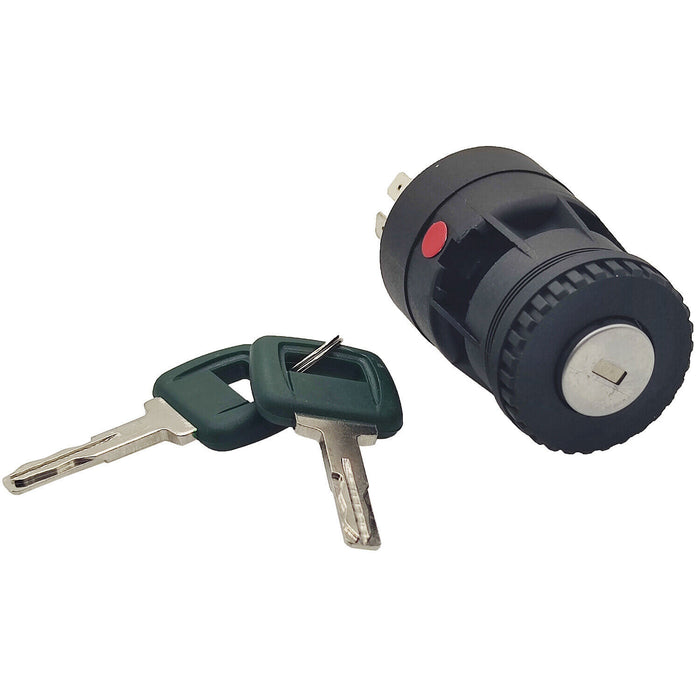 DURAFORCE Ignition Key Switch for Volvo A25B A20C A30C A25D A25E A30D A30E A35C A35E A40E