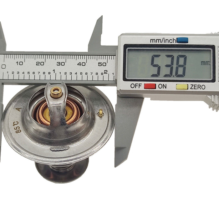 DURAFORCE 185°F & 180°F Thermostat Front & Rear Kit Pair for GM Pickup Duramax GMC 6.6L