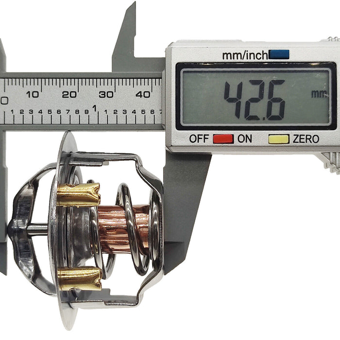 DURAFORCE 185°F & 180°F Thermostat Front & Rear Kit Pair for GM Pickup Duramax GMC 6.6L