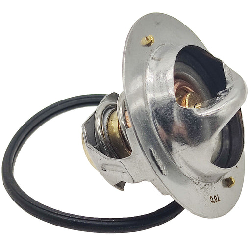 DURAFORCE 76℃ 168.8℉ Thermostat 5292744 Fit for 5.9L 24V Cummins Dodge 03-07 Ram 2500 3500