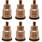 DURAFORCE 6X Injector Sleeve Tube Copper 3183368 Fit for Volvo D12 D16 Mack MP7 MP8 MP10