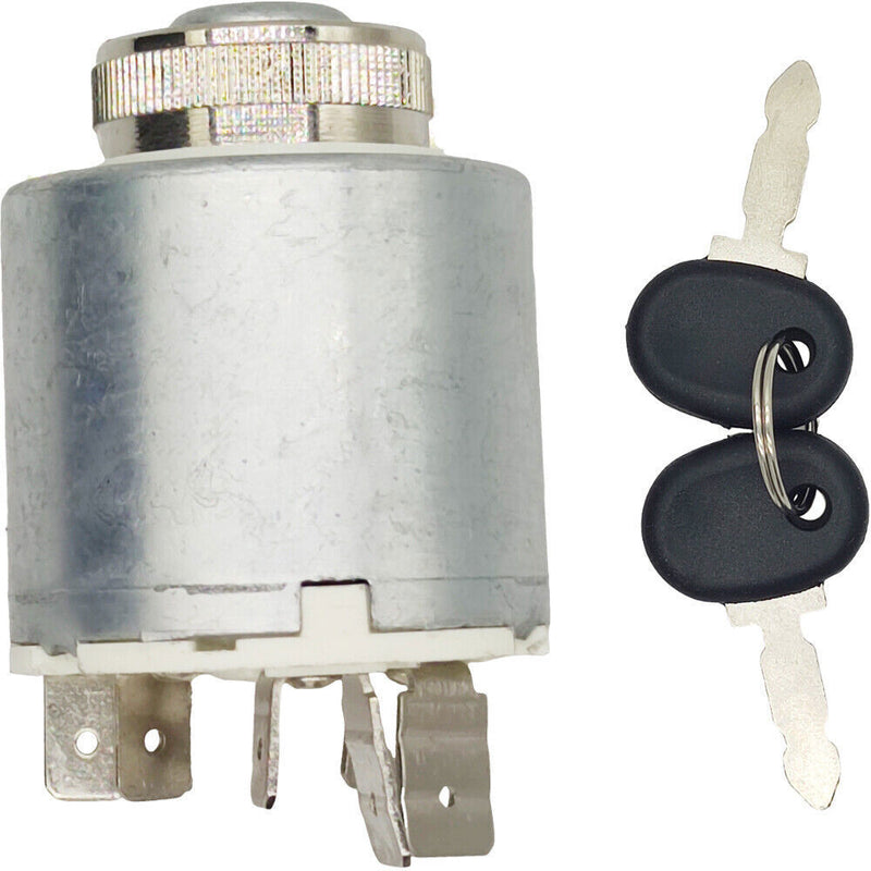 DURAFORCE Ignition Key Switch 5146155 5129862 for New Holland Tractor 3830 4030 4230 4430