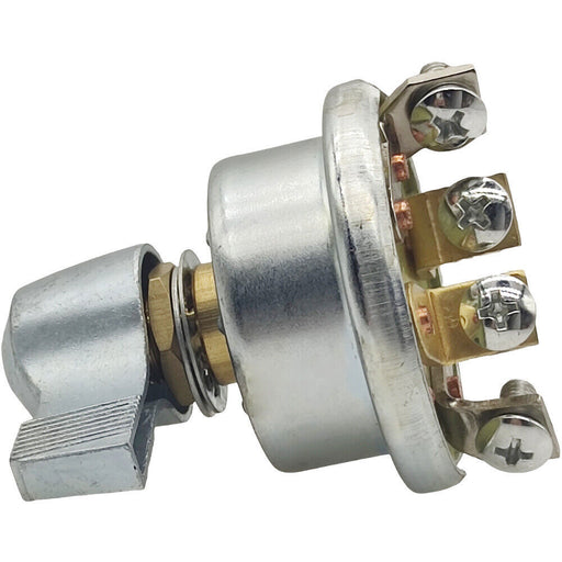 DURAFORCE 12V 50A 3 Position Forward Reverse Levered Rotary Switch 75712-04 On-Off-On DPDT