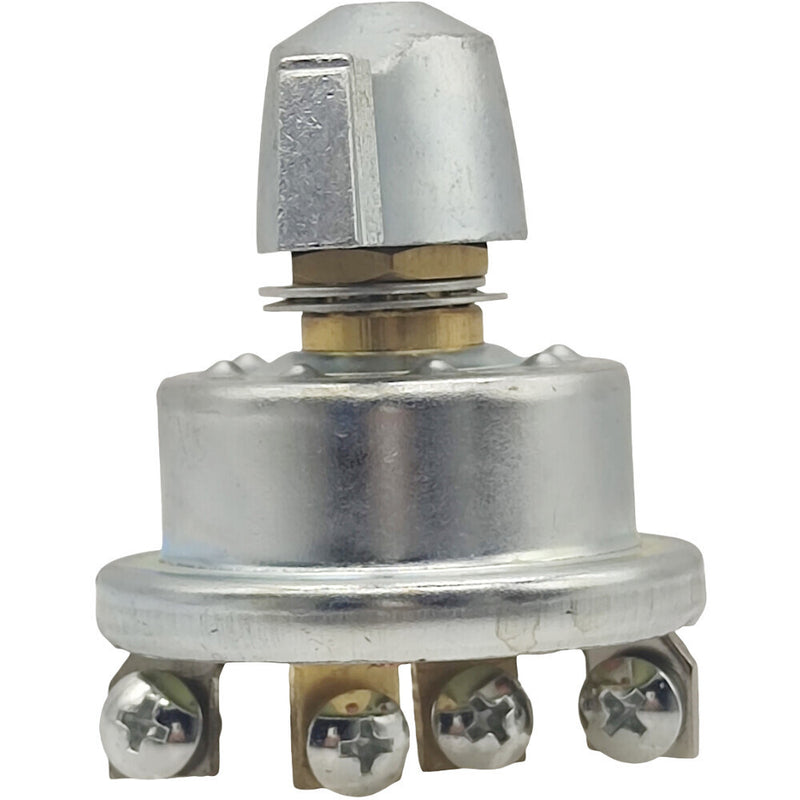 DURAFORCE 12V 50A 3 Position Forward Reverse Levered Rotary Switch 75712-04 On-Off-On DPDT