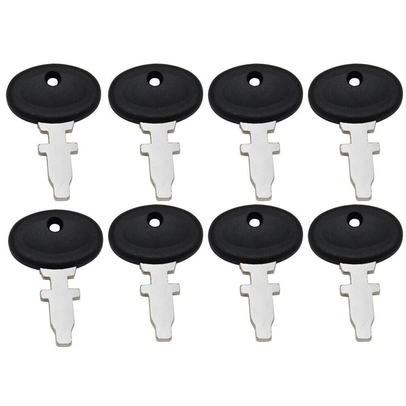 DURAFORCE 8X Ignition Key TX10998 for Fiat Ford New Holland White Oliver Allis Chalmers