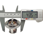 DURAFORCE 82℃ Thermostat SBA145206200 for Case IH Tractor D25 DX40 DX55 DX60 Farmall 55 60
