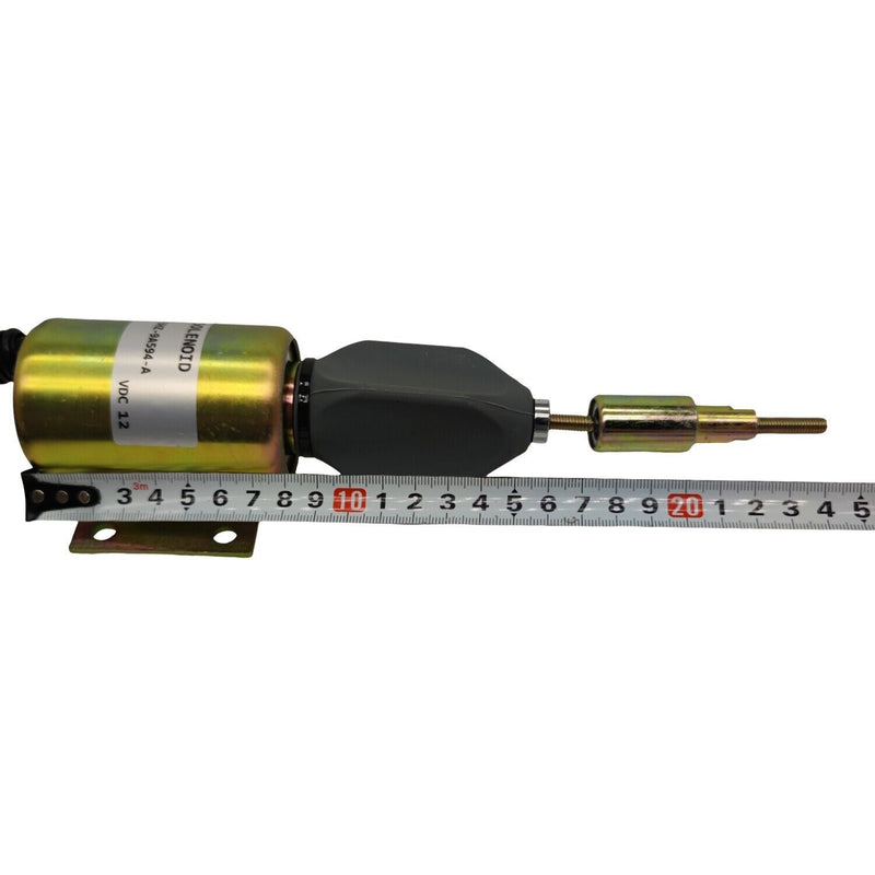 DURAFORCE 12V Fuel Shut Down Solenoid F3HZ-9A594-A Fit Ford 7.8 Diesel Engine SA-4273-12V