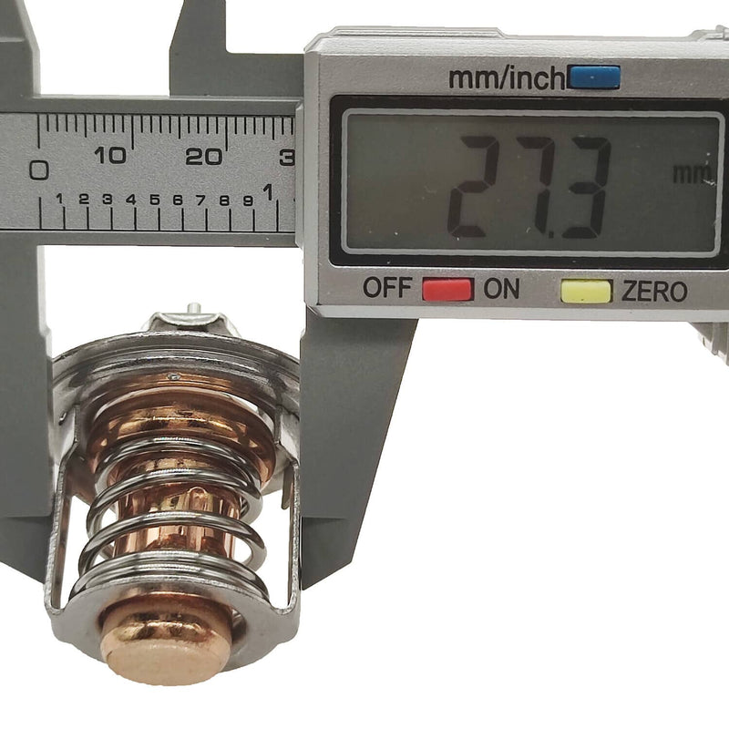 DURAFORCE 76.5°C Thermostat 19203-73010 for Kubota G2000S RTV500-A/H KC120H KC120HC Engine