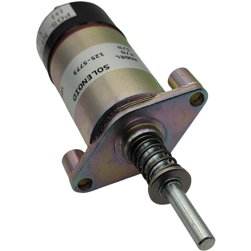 DURAFORCE 12V 8C-9986 Fuel Solenoid 125-5773 for Caterpillar 3204 3304 3304B 3306 3306B